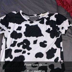 Black and White Women's Top